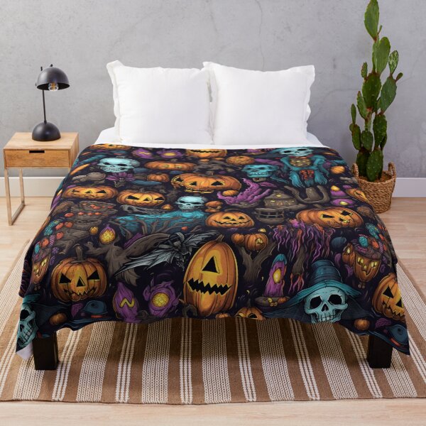 Item preview, xNightmare Frights: Seamless Halloween Horror Patterns designed and sold by AlienSkinEyes.