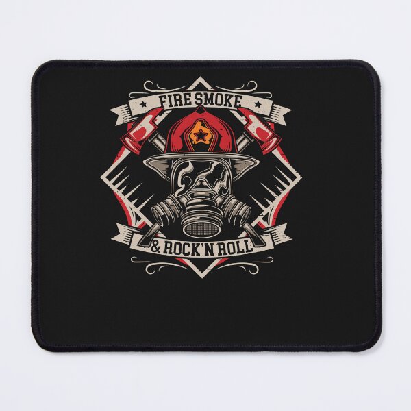 Item preview, Firefighters Fire Smoke & Rock n Roll designed and sold by ChrisFeil.