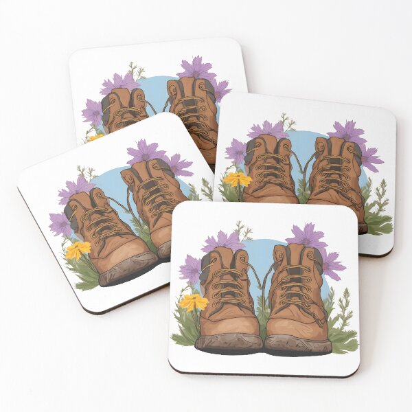 Item preview, Wildflower Hiking Boots designed and sold by Realizey.