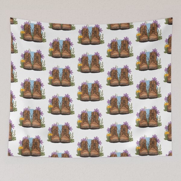 Item preview, Wildflower Hiking Boots designed and sold by Realizey.