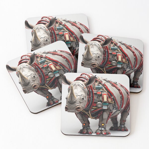 Item preview, A cyber rhinoceros designed and sold by Andrey Tarakanov.