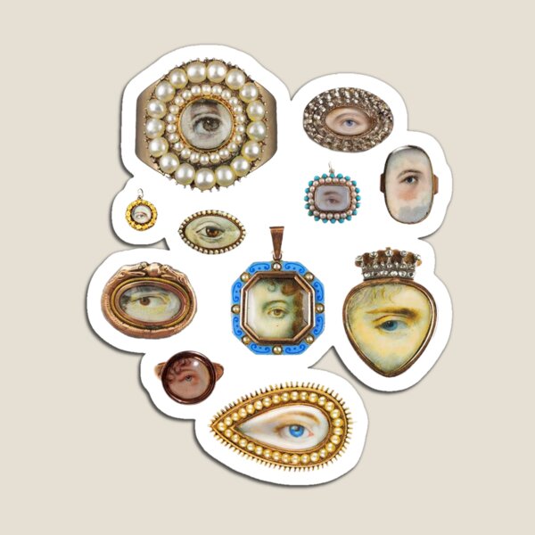 Aperçu de l'œuvre Oeil des amoureux de l'époque victorienne créée et vendue par spoopynat.