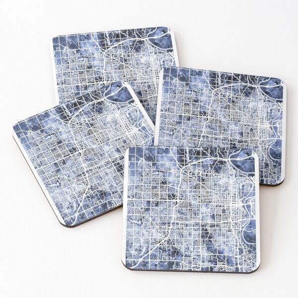 Item preview, Omaha Nebraska City Map designed and sold by ArtPrints.