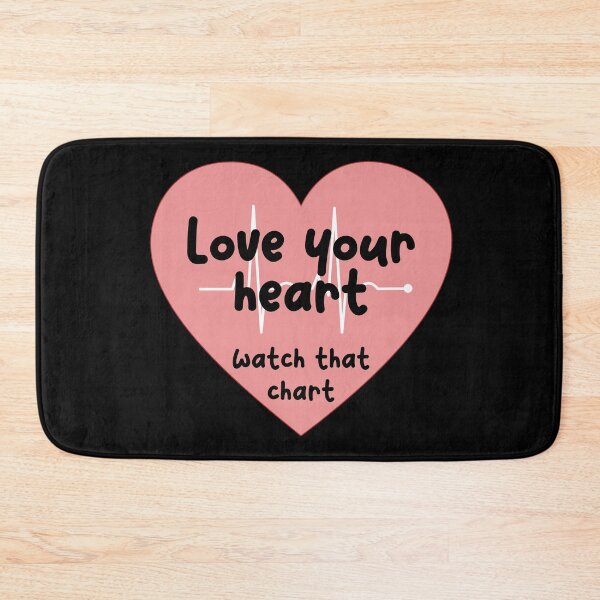 Item preview, Love your heart watch that chart designed and sold by scientiafemina.
