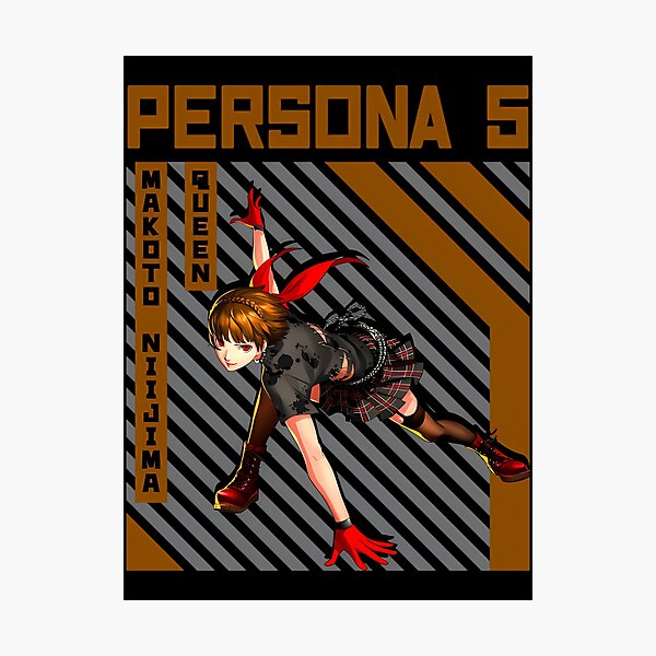 Persona 5 Makoto X Joker Shumako Print 