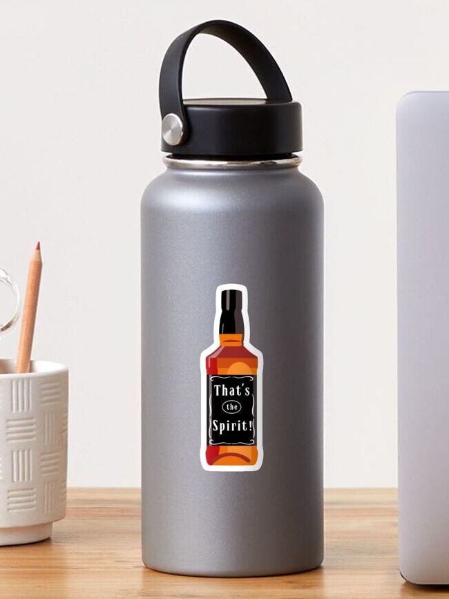 CKS Sticker Print 34 oz Stainless Steel Water Bottle – CKS Spirit