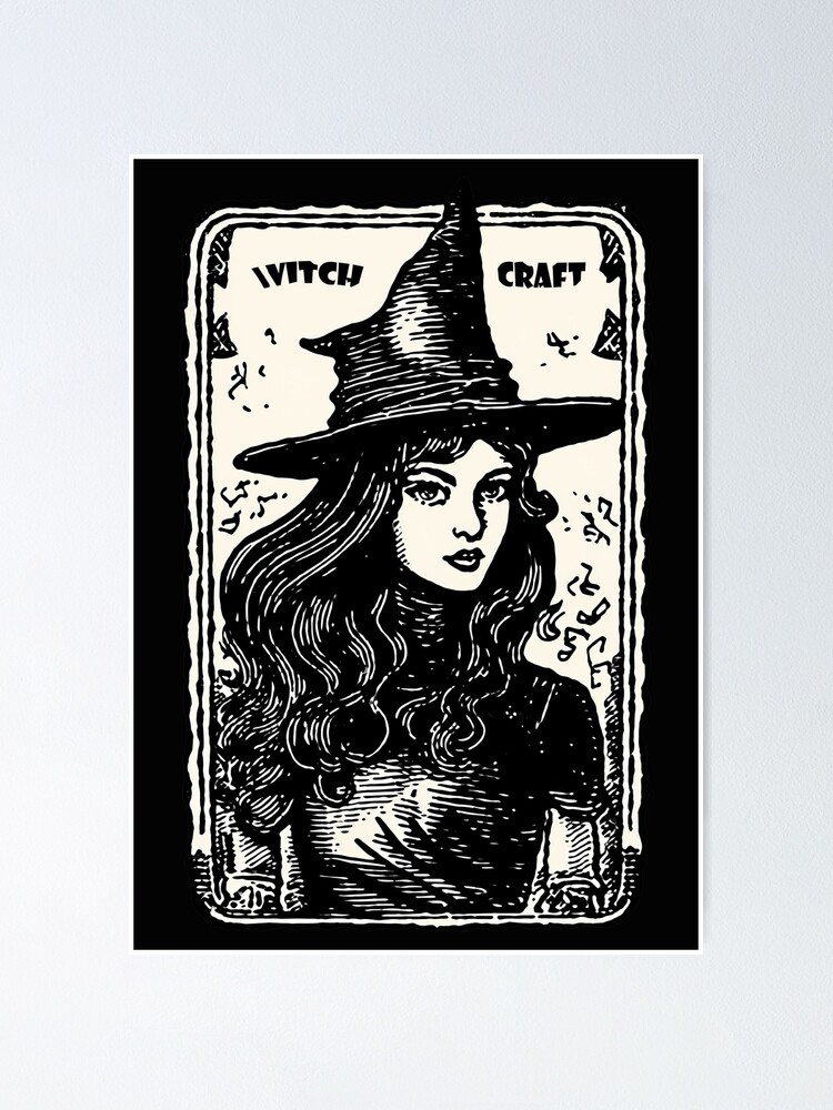 Aesthetic Witch Poster