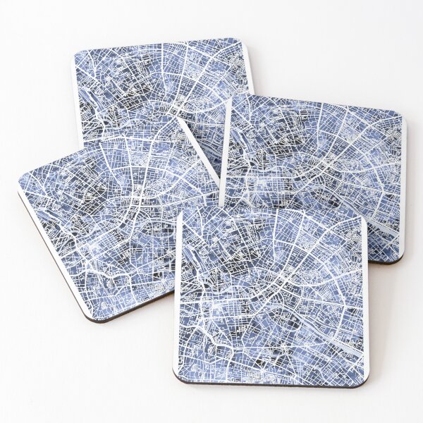 Item preview, Berlin Germany City Map designed and sold by ArtPrints.