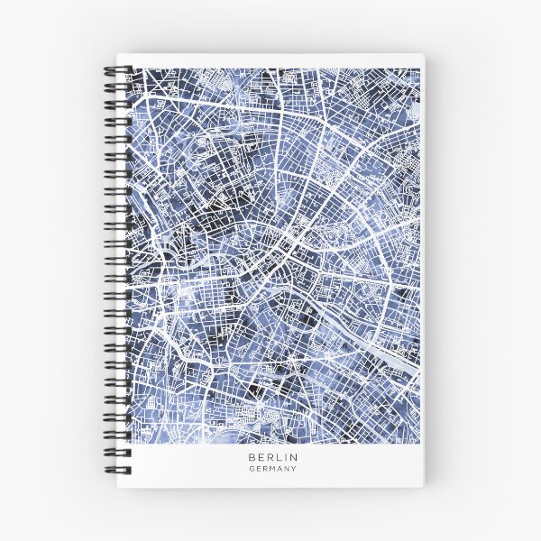 Item preview, Berlin Germany City Map designed and sold by ArtPrints.