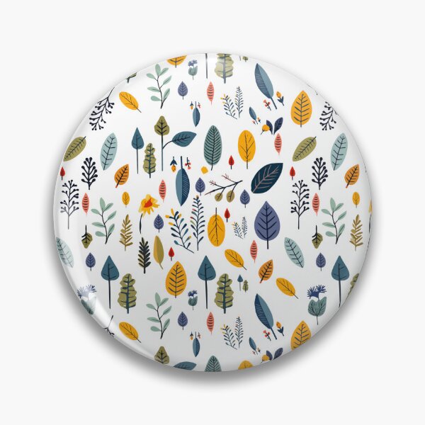 Item preview, vivid leaves pattern designed and sold by ahawonderland.