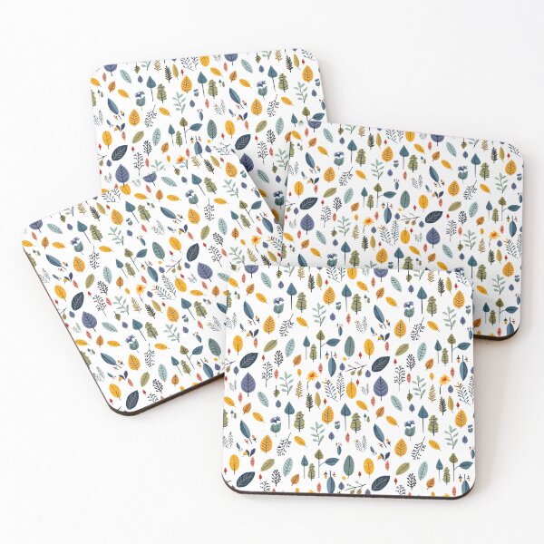 Item preview, vivid leaves pattern designed and sold by ahawonderland.