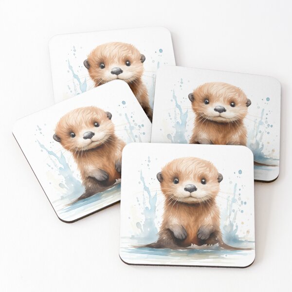 Item preview, Otter Lover - Cute Otter designed and sold by baby-animal-art.