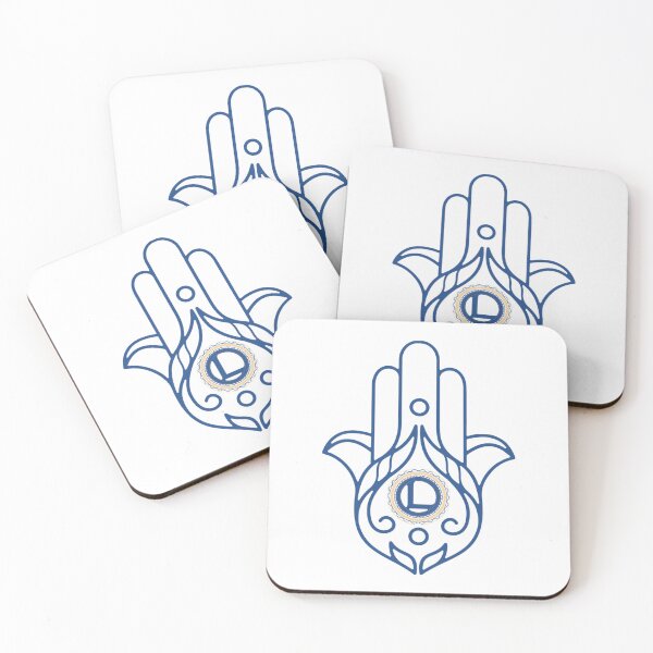 Item preview, Camp Louise Circle Hamsa  designed and sold by CurlyMermaid.