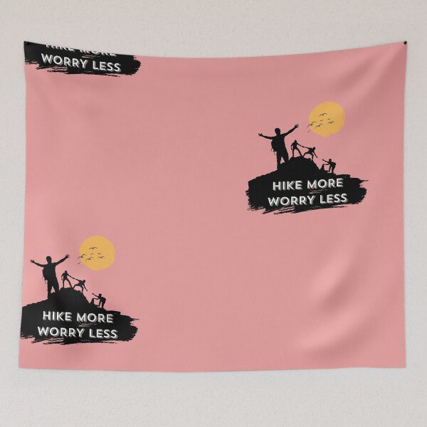 Item preview, Hike More Worry Less Classic T-Shirt designed and sold by StoreSB.