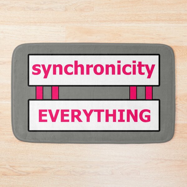 Item preview, Synchronicity Everything is Connected Jungian Psychology 1111 - Pink 1 of 4 designed and sold by Beachy.