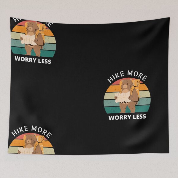 Item preview, Hike More Worry Less Classic T-Shirt designed and sold by StoreSB.