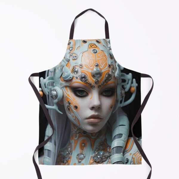 Item preview, Nerdy Cyborg Cyberpunk 1 designed and sold by Red Witch Art.