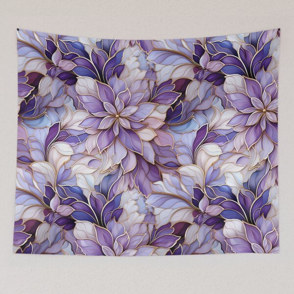 Item preview, Lavender Luxury - Tranquil Seamless Digital Pattern designed and sold by KaleidoKiosk.