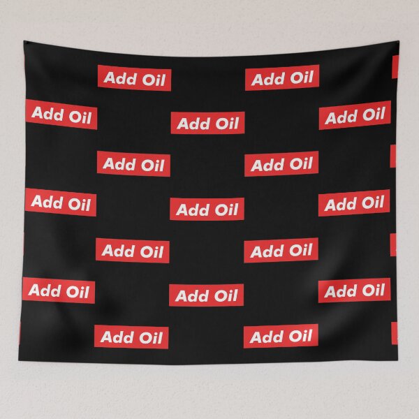 Item preview, Add Oil in Red Box designed and sold by emerson-hood.