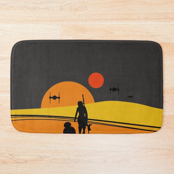 Aperçu de l'œuvre Tatooine coucher de soleil coloré créée et vendue par yellowmadcat.