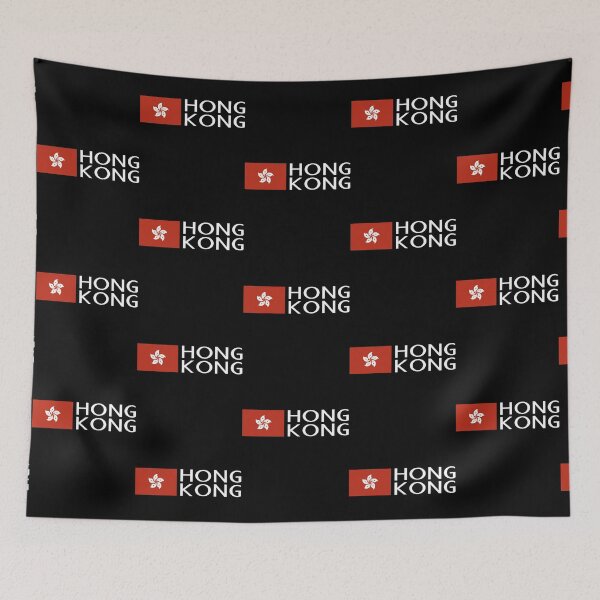 Item preview, China Hong Kongese Flag _amp_ Hong Kong designed and sold by emerson-hood.