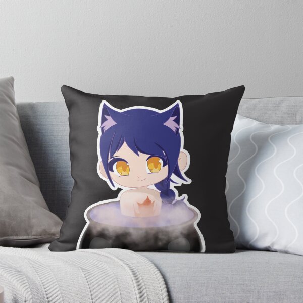 Item preview, Halloween Anime Cat Girl in Caldron designed and sold by AmyAnneOfficial.