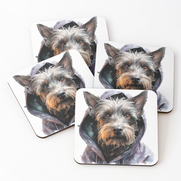 Item preview, Watercolor Scottish Terrier in a Hoodie - Choose From 75+ Breeds - Perfect Gift for Dog Lovers and Owners designed and sold by IdeasCabin.