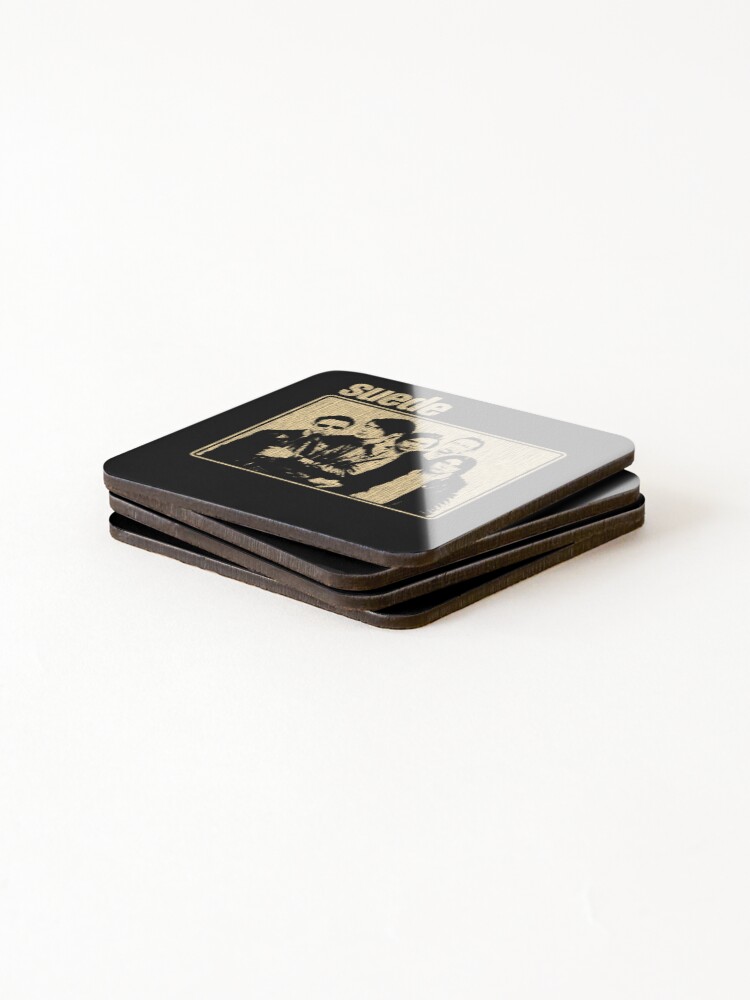 Thumbnail 4 of 5, Coasters (Set of 4), Suede Distressed designed and sold by RangerVincent.