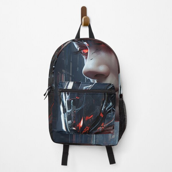 Item preview, Nerdy Cyborg Cyberpunk 2 designed and sold by Red Witch Art.
