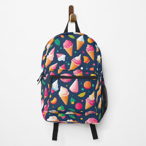 Item preview, Colorful Ice Cream Cones - Seamless Pattern designed and sold by MtWoodsonSales.