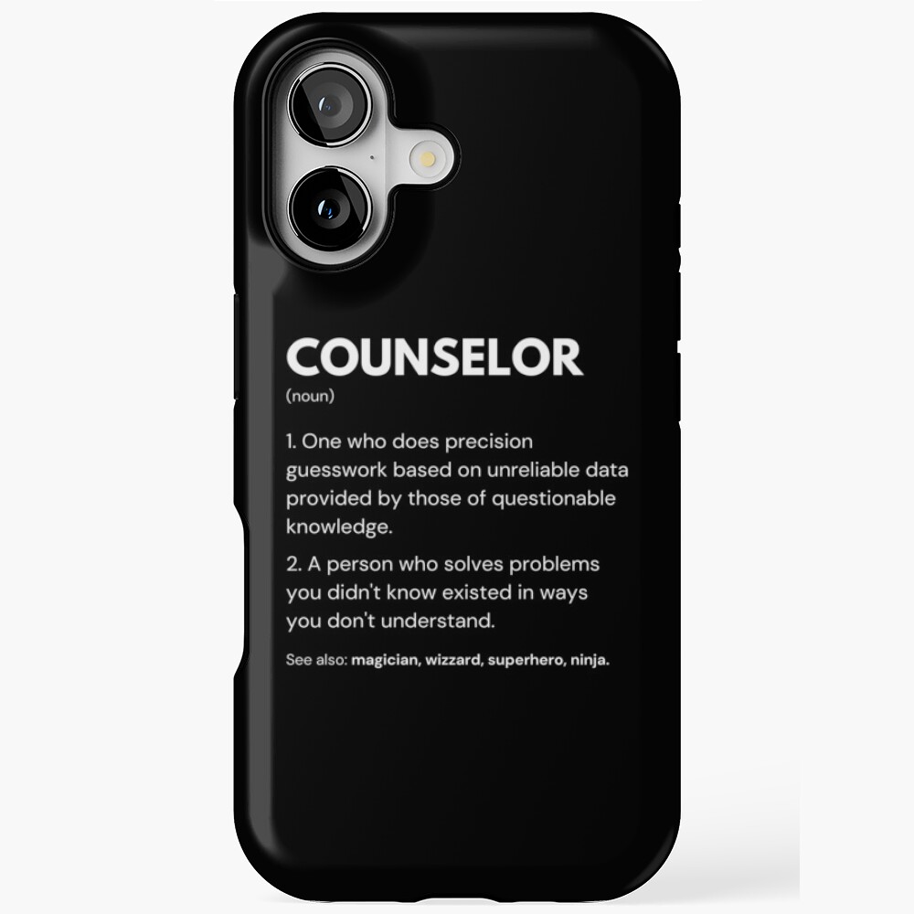 Counselor Funny Definition Sticker