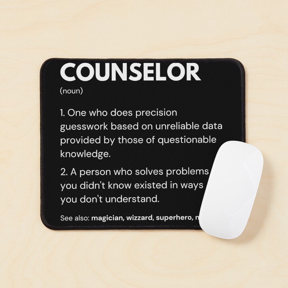Counselor Funny Definition Sticker