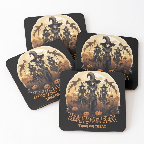 Item preview, Halloween Scarecrows designed and sold by Devilscrib Design.