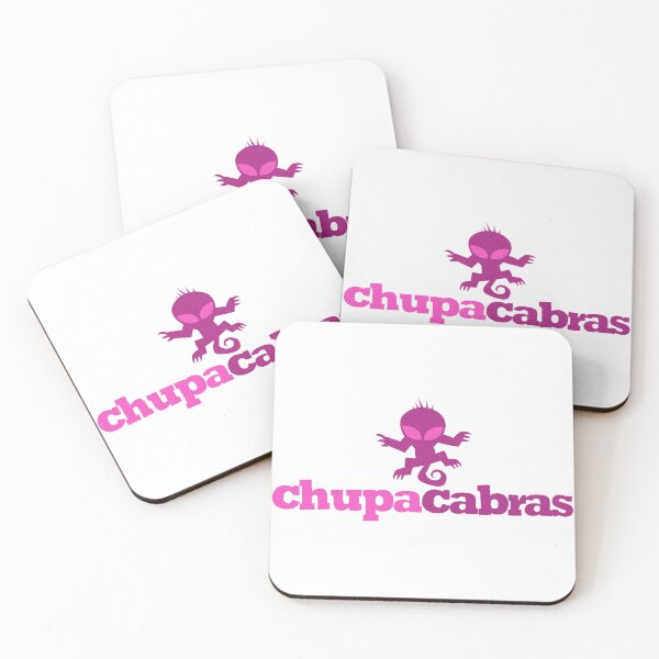 Item preview, chupacabras - logo pink fucsia designed and sold by Simone Morana Cyla.