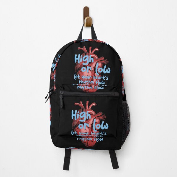 Item preview, High or low let your heart's rhythm flow designed and sold by scientiafemina.