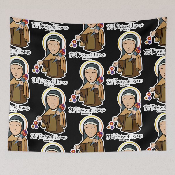 Item preview, St. Therese of Lisieux/Child Jesus. Pray for us designed and sold by artjuniverse.