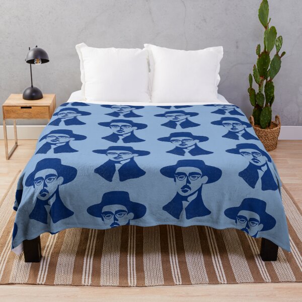 Item preview, Poet Fernando Pessoa, Blue Artwork Nº 13 Vintage designed and sold by Bauani.