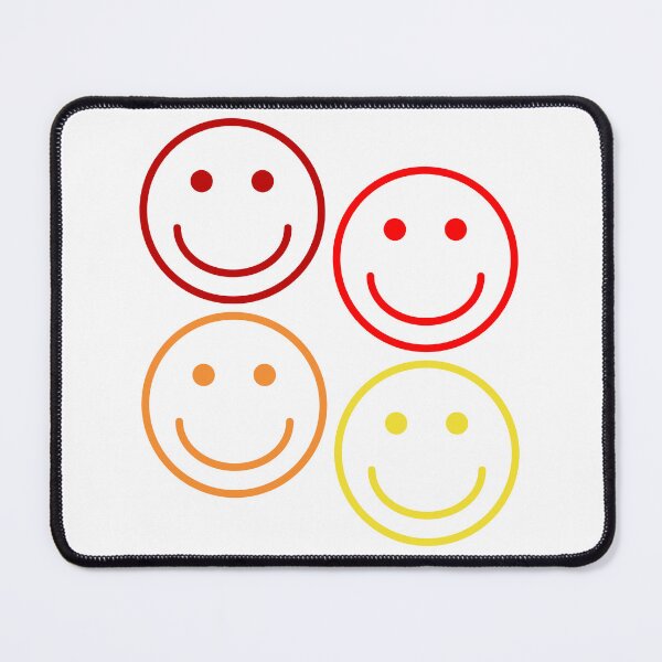 Item preview, Happy Faces Red Orange Yellow designed and sold by kenzixremix.
