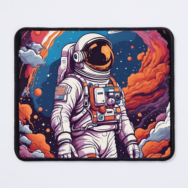 Item preview, Cosmic Wanderer Astronaut Lost in the Galaxy designed and sold by Domy7.