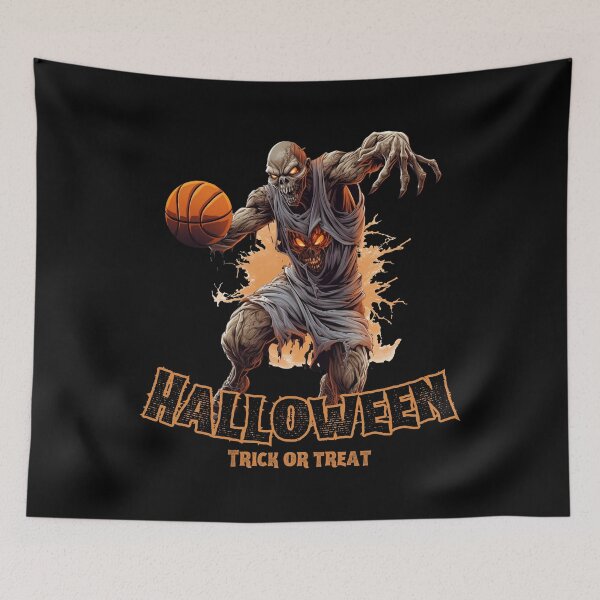 Item preview, Halloween Basketball Zombie designed and sold by Devilscrib Design.