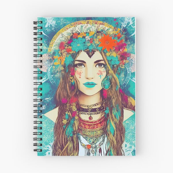 Artikelvorschau, Boho-Chic-Blumen-Zigeuner-Design entworfen und verkauft von bobbi-gyre.