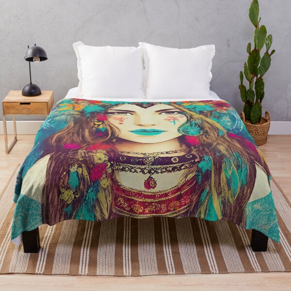 Artikelvorschau, Boho-Chic-Blumen-Zigeuner-Design entworfen und verkauft von bobbi-gyre.