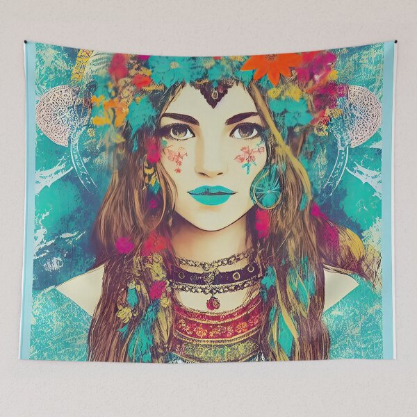 Item preview, Boho Chic Floral Gypsy Design designed and sold by bobbi-gyre.