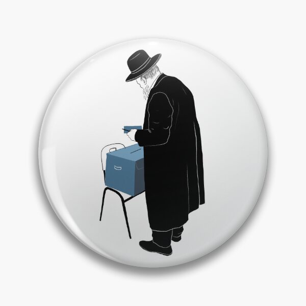 Item preview, Orthodox jew voting designed and sold by Ekaterina Khozatskaya.