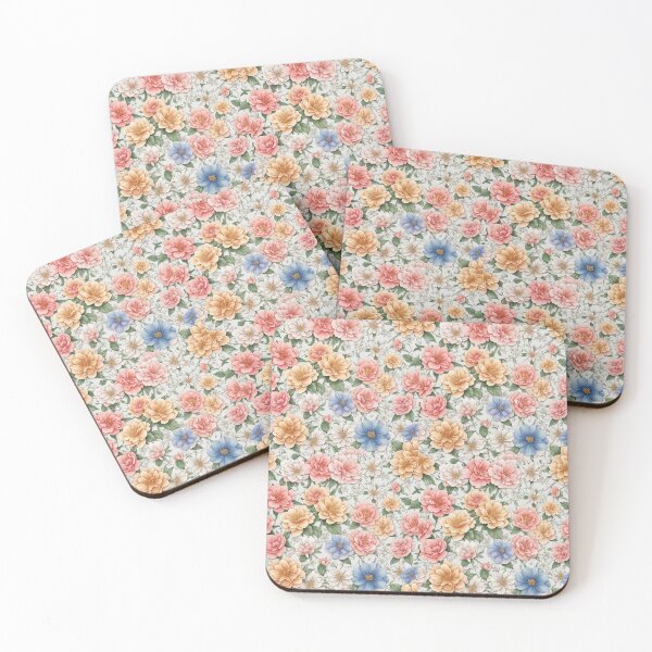 Artikelvorschau, Blumen Aquarell nahtlose Muster. entworfen und verkauft von CCT-Design.
