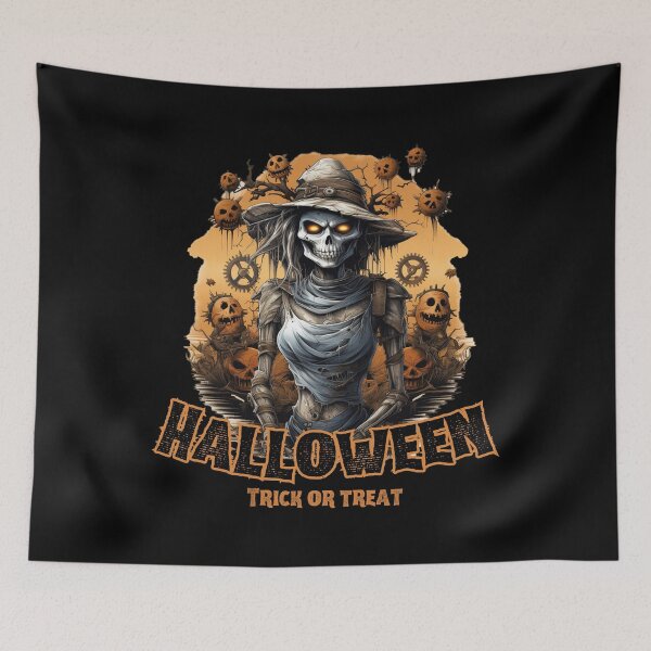 Item preview, Halloween Scarecrow Woman designed and sold by Devilscrib Design.