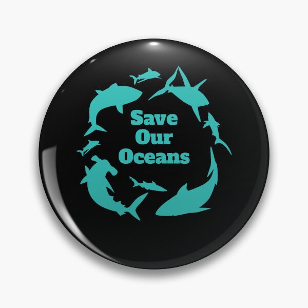 Item preview, Save Our Oceans Shark Shark Fish designed and sold by MooonTees.