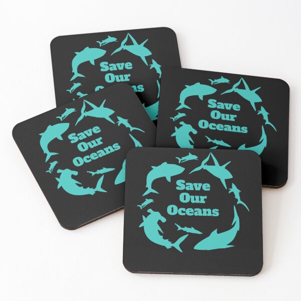 Item preview, Save Our Oceans Shark Shark Fish designed and sold by MooonTees.