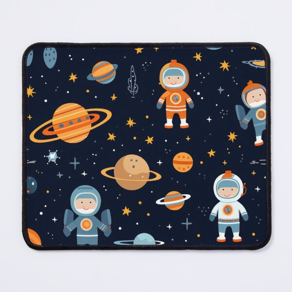 Item preview, Cute Space Explorers Seamless pattern designed and sold by DreamyGallery.