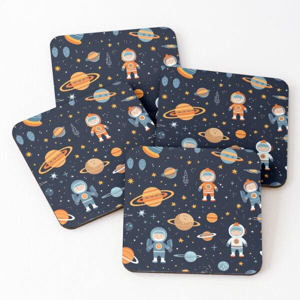 Item preview, Cute Space Explorers Seamless pattern designed and sold by DreamyGallery.